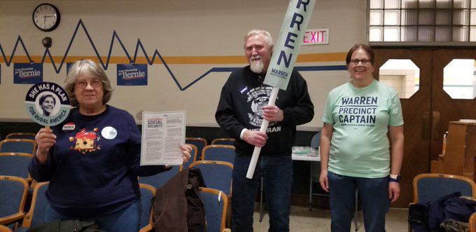 Early Warren supporters